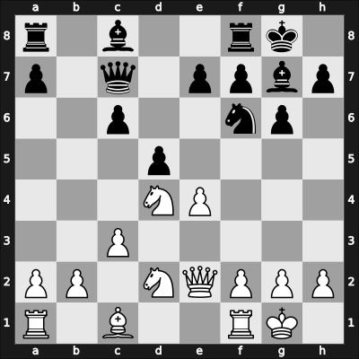 1953 Bucharest – Round 13 – Szabo, Ladislav – 1-0 – Boleslavsky, Isaac – G125