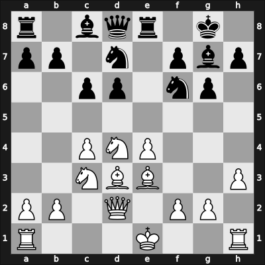 1953 Bucharest – Round 16 – Sliwa, Bogdan – 1/2-1/2 – Petrosian, Tigran A. – G153
