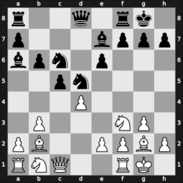 1953 Bucharest – Round 17 – Radulescu, Mihai – 1/2-1/2 – Sliwa, Bogdan – G167