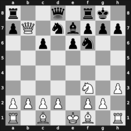 1953 Bucharest – Round 19 – Ciocaltea, Victor – 0-1 – Golombek, Harry – G182