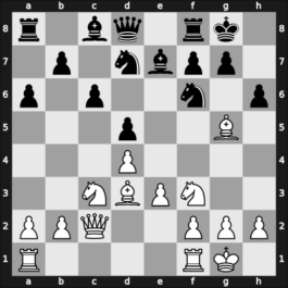 1953 Budapest ch-HUN – Round 1 – Navarovszky, Laszlo – 1/2-1/2 – Meszaros, Gyula – G6