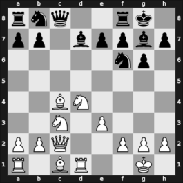 1953 Budapest ch-HUN – Round 1 – Florian, Tibor – 1/2-1/2 – Sandor, Bela – G7