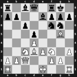 1953 Budapest ch-HUN – Round 1 – Gasztonyi, Endre – 1-0 – Rethy, Pal – G14