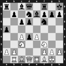 1953 Budapest ch-HUN – Round 1 – Kluger, Gyula – 1-0 – Gasztonyi, E. – G16