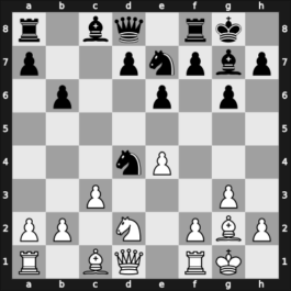 1953 Budapest ch-HUN – Round 1 – Dely, Peter – 0-1 – Navarovszky, Laszlo – G20
