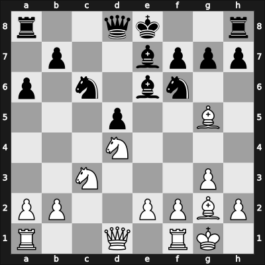 1953 Budapest ch-HUN – Round 1 – Gereben, Erno – 1/2-1/2 – Rethy, Pal – G34