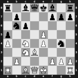 1953 Buenos Aires m – Round 18 – Najdorf, Miguel – 1-0 – Reshevsky, Samuel – G11