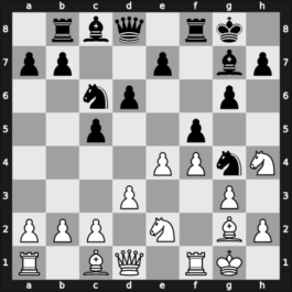 1953 CSR Ch Prague – Round 5 – Stulik, Vlastimil – 0-1 – Pachman, Ludek – G32