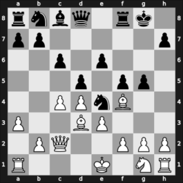 1953 CSR Ch Prague – Round 10 – Stulik, Vlastimil – 0-1 – Hofmann, Vilem – G60