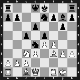 1953 CSR Ch Prague – Round 11 – Ujtelky, Maximilian – 1/2-1/2 – Opocensky, Karel – G67