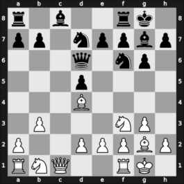 1953 Candidats Tournament – Round 2 – Smyslov, Vladimir – 1/2-1/2 – Szabo, Ladislav – G8