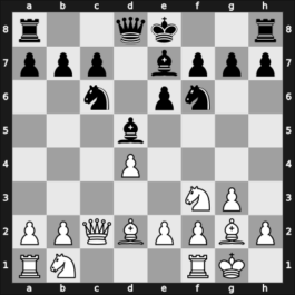 1953 Candidats Tournament – Round 3 – Petrosian, Tigran V – 1/2-1/2 – Bronstein, David I – G14
