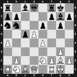 1953 Candidats Tournament – Round 3 – Euwe, Max – 0-1 – Smyslov, Vladimir – G16