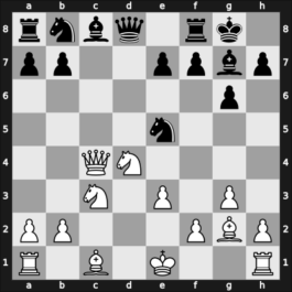 1953 Candidats Tournament – Round 7 – Kotov, Alexander A – 1/2-1/2 – Keres, Paul Petrovich – G39