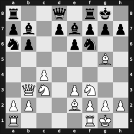 1953 Candidats Tournament – Round 8 – Bronstein, David I – 1/2-1/2 – Boleslavsky, Isaac – G48