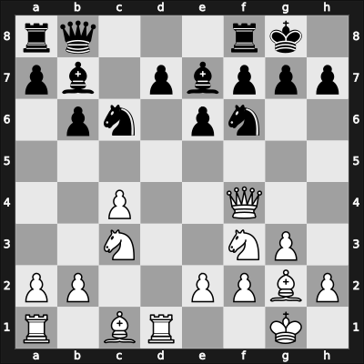 1953 Candidats Tournament – Round 12 – Gligoric, Sofija – 0-1 – Smyslov, Vladimir – G73