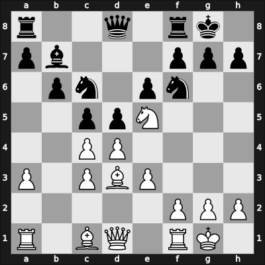 1953 Candidats Tournament – Round 12 – Keres, Paul Petrovich – 0-1 – Averbakh, Yuri L – G74