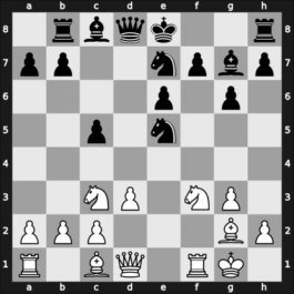1953 Candidats Tournament – Round 12 – Bronstein, David I – 1-0 – Keres, Paul Petrovich – G77