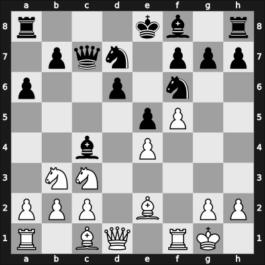1953 Candidats Tournament – Round 13 – Geller, Efim P – 1-0 – Najdorf, Miguel – G84