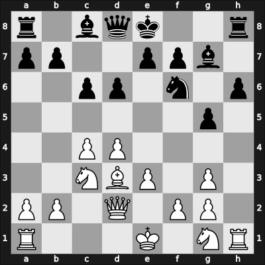 1953 Candidats Tournament – Round 18 – Bronstein, David I – 1/2-1/2 – Petrosian, Tigran V – G114