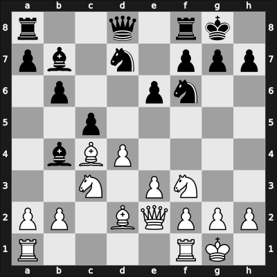 1953 Candidats Tournament – Round 19 – Najdorf, Miguel – 1/2-1/2 – Taimanov, Mark E – G121