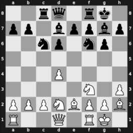 1953 Candidats Tournament – Round 20 – Smyslov, Vladimir – 1/2-1/2 – Boleslavsky, Isaac – G132