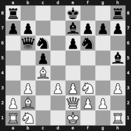 1953 FRA Ch 28th – Round 1 – Pinson, H. – 0-1 – Tartakower, Savielly – G2