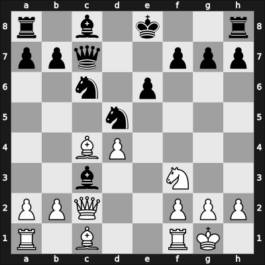 1953 FRA Ch 28th – Round 3 – Tartakower, Savielly – 1/2-1/2 – Bergraser, Volf – G6