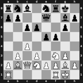 1953 FRG Ch 02nd – Round 1 – Hoenlinger, Baldur – 1-0 – Heemsoth, Hermann – G5