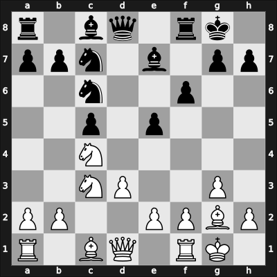 1953 FRG Ch 02nd – Round 2 – Hoenlinger, Baldur – 0-1 – Joppen, Egon – G7