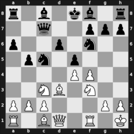 1953 FRG Ch 02nd – Round 4 – Eisinger, Max Jr – 1/2-1/2 – Lehmann, Heinz – G9