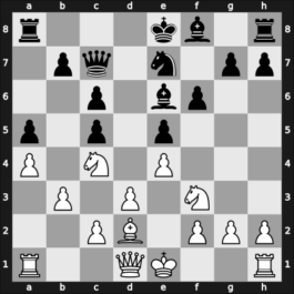 1953 FRG Ch 02nd – Round 7 – Teschner, Rudolf – 0-1 – Joppen, Egon – G14