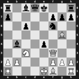1953 GDR Ch – Round 7 – Kuebart, Erich – 0-1 – Krause, Kurt – G21