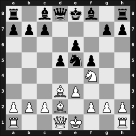 1953 GDR Ch – Round 8 – Kuebart, Erich – 0-1 – Bruechner, Siegfried – G25