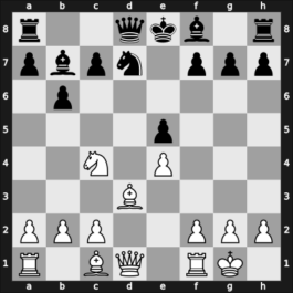 1953 GDR Ch – Round 10 – Kuebart, Erich – 0-1 – Uhlmann, Wolfgang – G31