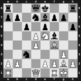 1953 GDR Ch – Round 11 – Elstner, Rudolf – 1-0 – Seiffert Robert – G34