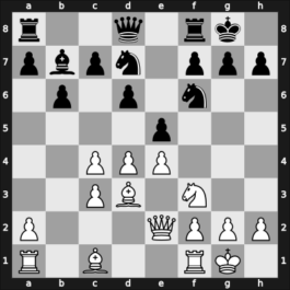 1953 GDR Ch Jena GER – Round 4 – Schlieder, Rolf – 1/2-1/2 – Rittner, Horst – G7