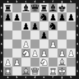 1953 GER Ch 15th – Round 6 – Herrmann, Ludwig – 1-0 – Ahues, Carl – G13