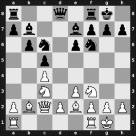 1953 GER Ch 15th – Round 7 – Schmitt, Ludwig – 0-1 – Hoenlinger, Baldur – G16