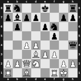 1953 GER Ch 15th – Round 11 – Fuchs, Reinhart – 0-1 – Schmitt, Ludwig – G23