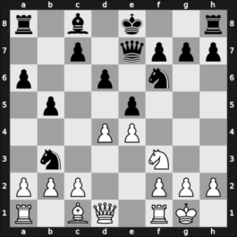 1953 Glasgow International – Round 3 – Penrose, Jonathan – 1-0 – Macleod, Norman Alasdair – G7