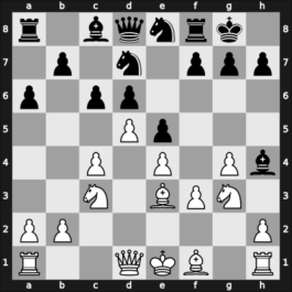 1953 HUN Ch Budapest HUN – Round 1 – Borloy, Karoly – 0-1 – Gasztonyi, Endre – G17
