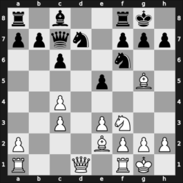 1953 HUN Ch Budapest HUN – Round 1 – Berger, Benedikt – 1/2-1/2 – Gasztonyi, Endre – G24