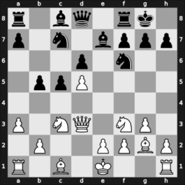 1953 HUN Ch Budapest HUN – Round 1 – Borloy, Karoly – 1/2-1/2 – Gereben, Erno – G25