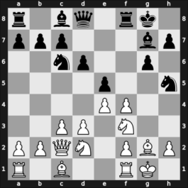 1953 HUN Ch Budapest HUN – Round 1 – Navarovszky, Laszlo – 0-1 – Szilagyi, Gyorgy Laszlo – G36