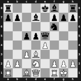 1953 HUN Ch Budapest HUN – Round 6 – Borloy, Karoly – 0-1 – Dely, Peter – G48