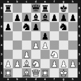 1953 Hastings Premier 1952/53 28th – Round 6 – Yanofsky, Daniel Abraham – 1/2-1/2 – Medina-Garcia, Antonio – G17