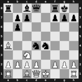 1953 Hastings Premier 1952/53 28th – Round 6 – Blau, Max – 0-1 – Lasker, Edward – G18