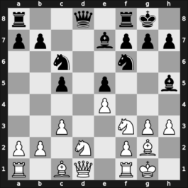 1953 Hastings Premier 1952/53 28th – Round 6 – Wade, Robert G – 1/2-1/2 – Seitz, Jakob Adolf – G19