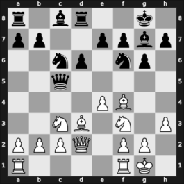 1953 Hastings Premier 1952/53 28th – Round 9 – Golombek, Harry – 1/2-1/2 – Yanofsky, Daniel Abraham – G31